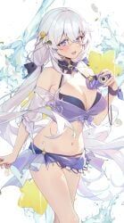 celestia_(strinova), strinova, airseal, bikini, blush