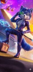 krystal, krystal_(assault_outfit), krystal_(star_fox), star_fox, star_fox_assault