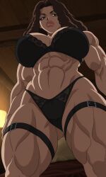 maya_biggs, dr.stone, brocolizz, ai_art, bed