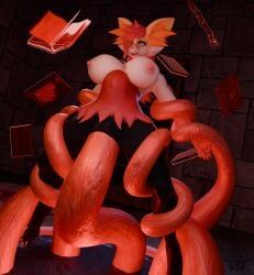 delphox, generation_6_pokemon, pokemon_(species), zaraya, nintendo