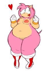amy_rose, sega, sonic_the_hedgehog_(series), lewd-redd, 1girls
