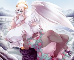 etreinte_enneigee, original_character, original_characters, original, bunnywhiskerz
