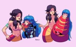 lamia_(megami_tensei), nahobino_(smt), protagonist_(shin_megami_tensei_v), atlus, megami_tensei