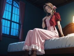 aerith_gainsborough, final_fantasy, patreon, heeven, 1boy