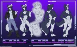 wolfblade, 4_toes, 5_fingers, anthro, athletic