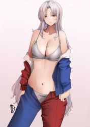 eirin_yagokoro, calvin_klein, touhou, yagoro_kusuriya, 1girl