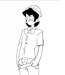 kevin_(spooky_month), spooky_month, vodkrix, 1boy, 1girl