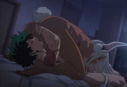 izuku_midoriya, miruko, rumi_usagiyama, my_hero_academia, 1boy