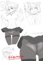 arcueid_brunestud, tohno_shiki, tsukihime, tsukihime_(remake), higurashi_(kenju)