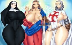 female_jesus, jesus_christ, joan_of_arc, bible, christianity