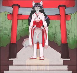 matija, verbena_(artist), asian_clothing, black_hair, bodily_fluids