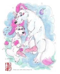 freddy_lupin_(100_percent_wolf), werepoodle, 100_percent_wolf, mythology, fennec_(artist)