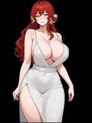 himeko_(honkai:_star_rail), honkai:_star_rail, naughty_one, 1girls, big_breasts