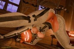sugar_(fortnite), fortnite, ass, breasts, exposed_breasts