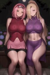 ino_yamanaka, sakura_haruno, naruto, patreon, aiwaifuhub