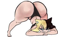 cleo_(one_piece_dnd), one_piece_dnd, lemonadepikachu, 1girls, ass