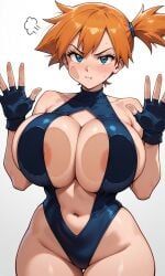 kasumi_(pokemon), misty_(pokemon), misty_(the_electric_tale_of_pikachu), pokemon, the_electric_tale_of_pikachu