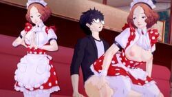 haru_okumura, ren_amamiya, persona, persona_5, gg-koi