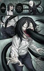 femboy_jeff_the_killer, jeff_the_killer, slenderman, creepypasta, m4rsart
