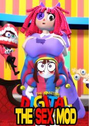 caine_(the_amazing_digital_circus), kinger_(the_amazing_digital_circus), pomni_(the_amazing_digital_circus), ragatha_(the_amazing_digital_circus), the_amazing_digital_circus