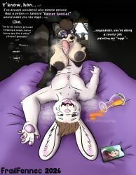 unnamed_character, easter, holidays, after_transformation, ahegao