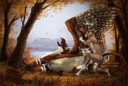 akerin, rajha, mythology, venlightchaser, 4_breasts