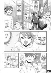 makoto_yuki, yukari_takeba, persona, persona_3, english_text