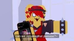 elliot_(work_at_a_pizza_place), robloxian, scenecore_elliot, zavie_(forsaken), forsaken_(roblox)