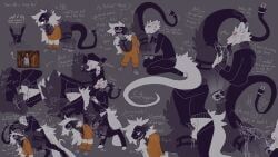 ivory_(pantheggon), protogen, pantheggon, accessory, after_sex