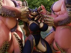 anjanath, canyne, le_chumsky, palamute, capcom