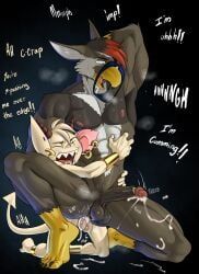 tush_(character), tush_(artist), accipitrid, accipitriform, anal