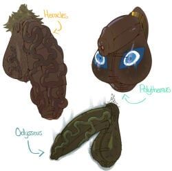 heracles_(hades), odysseus, odysseus_(hades), polyphemus, polyphemus_(hades)