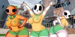 amy_(chetoh), cindy_(chetoh), mandy_(chetoh), oc, original_character