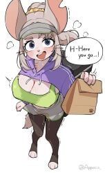 appoco, anthro, backpack, big_breasts, blue_eyes