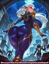 background_characters, diana_(league_of_legends), league_of_legends, rampa69, 1girl