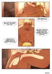 aether_(genshin_impact), varka_(genshin_impact), genshin_impact, denyaku, 2boys