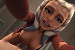 ahsoka_tano, star_wars, 1boy, 1girl, alien