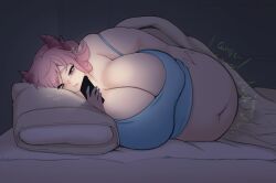 freya_(cakecatboy), cakecatboy, catboymech, bbw, bed