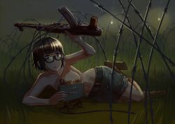 original, erica_(naze1940), naze1941_nahm, 1girls, ak-47