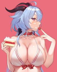 ganyu_(genshin_impact), genshin_impact, kul_(ngsensei), 1girls, abs