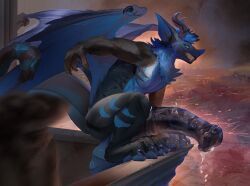 spectrumshift, animal_genitalia, animal_penis, anthro, azureus