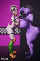 glamrock_chica, glamrock_chica_(fnaf), zoe_monroe, beat_banger, bunfan_games