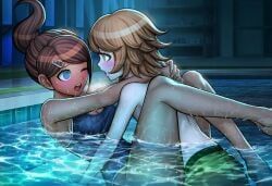 asahina_aoi, fujisaki_chihiro, danganronpa, danganronpa:_trigger_happy_havoc, danganronpa_(series)
