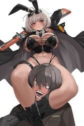 commander_(nikke), sugar_(nikke), goddess_of_victory:_nikke, artist_request, 1boy