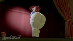 ragatha_(the_amazing_digital_circus), the_amazing_digital_circus, randomcooler, 1girls, ass