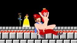 luigi, mario, princess_daisy, princess_peach, princess_toadstool