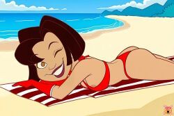 trudy_proud, disney, disney_channel, the_proud_family, hunnyhive(artist)