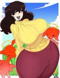 rosemary_walten, the_walten_files, abuhashbrown, 1girls, big_breasts