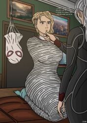 black_cat_(insomniac), black_cat_(marvel), felicia_hardy, gwen_stacy, gwen_stacy_(spider-verse)
