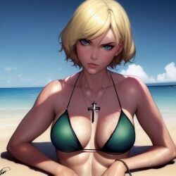 azov_chan, marichka, beach, beautiful, bikini